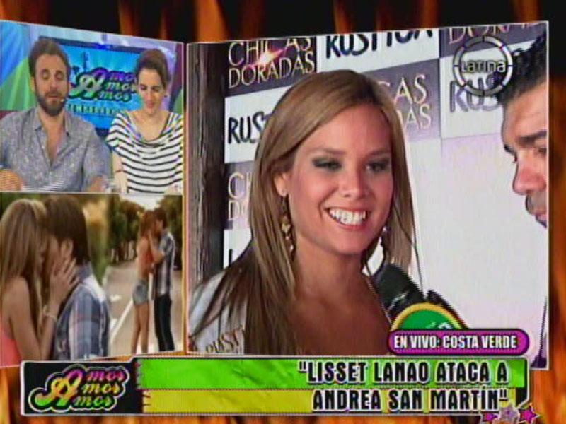 Andrea San Martín sobre Lisset Lanao: Solo quiero hablar de mi trabajo [VIDEO] 