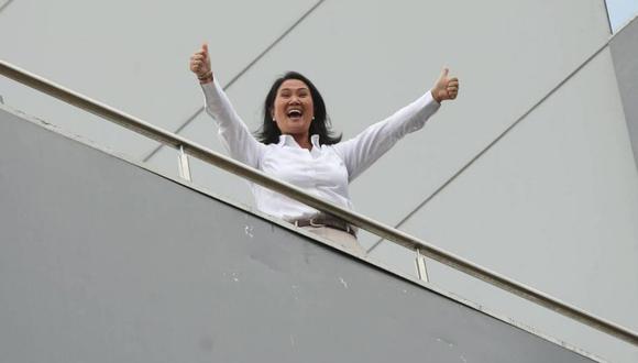 La lideresa de Fuerza Popular, Keiko Fujimori, ha descartado una candidatura presidencial de momento. (Foto: Andina)