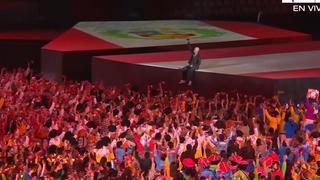 Gian Marco emocionó al público peruano en la ceremonia de clausura de los Panamericanos 