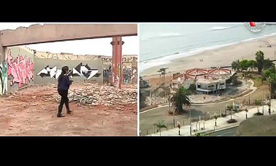 Chorrillos: Niños se refugian en discoteca abandonada en la playa Agua Dulce