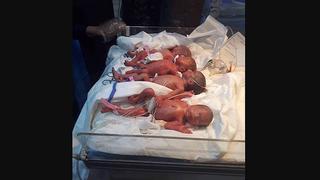 Mujer da a luz 7 bebés por parto natural aunque planificó con esposo no ampliar la familia
