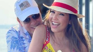 Thalia feliz por celebrar 22 años de casada con Tommy Mottola: “Te amo y admiro” 
