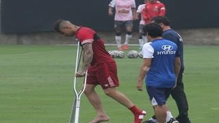 Paolo Guerrero no sufrió lesión de gravedad y podrá jugar contra Brasil 