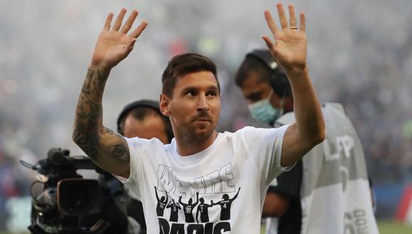 Lionel Messi fichó por PSG con un contrato de dos temporadas, con opción de una más. (Foto: AFP)