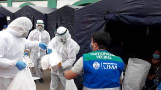 Damnificados por incendio en el Centro de Lima recibieron raciones de pollo a la brasa