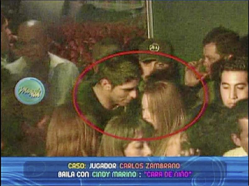 Ex de "cholito" Cindy Marino fue ampayada con pelotero Carlos Zambrano