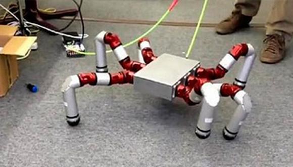 Ciencia: Inventan un robot araña