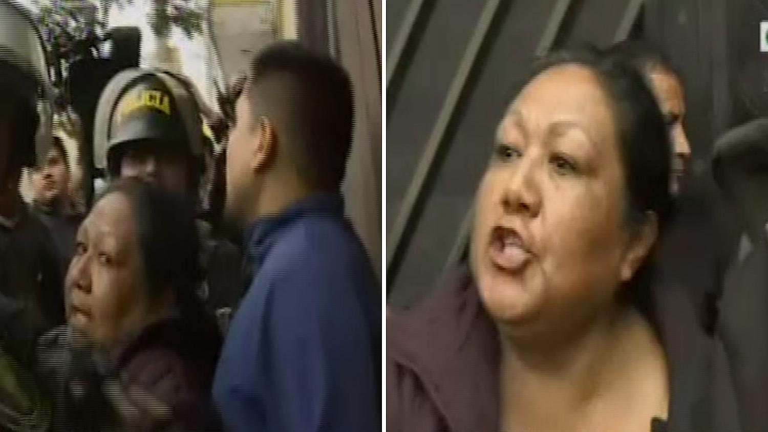 Sujeto amenaza a policía y su madre lo defiende: "la dignidad de mi hijo vale mucho"│VIDEO