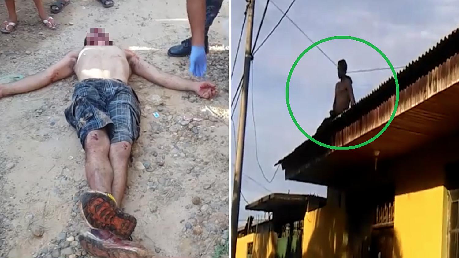 Ladrón intenta ahorcarse para evitar ser capturado tras robar un celular