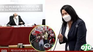 Juez le llama la atención a Keiko Fujimori: “no levante la voz, sí le estoy escuchando a pesar de la bulla”