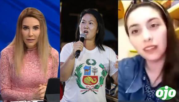 Juliana Oxenford pide a Keiko Fujimori que “calme” a Vanya Thais: “está desatada”