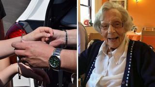Abuelita de 104 años pide ser arrestada y policía le cumplirá su sueño