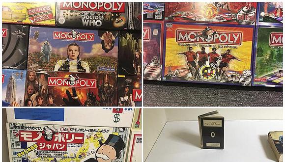 ​​Monopolio: la mayor colección en el mundo tiene dos mil juegos