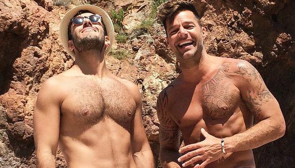 ¡Alerta hot! Ricky Martin y su novio alborotan las redes con estas fotos