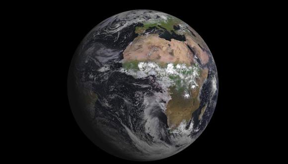 El satélite meteorológico MSG-4 captura la primera fotografía de la Tierra 
