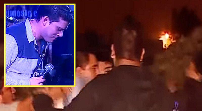 Christian Domínguez: le tiran piedra al salir de discoteca (VIDEO)