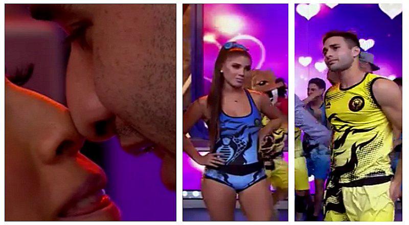 Yahaira Plasencia: Luis Alonso la besa en vivo, pero ella lo chotea bien feo 