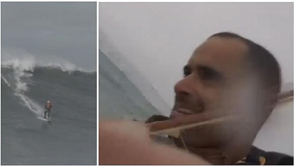 ¿Se puede surfear y tocar violín? Mira cómo lo hace este deportista (VIDEO) 