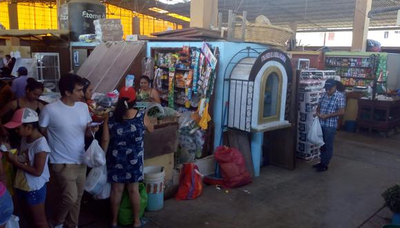 Ciudadanos ya no podrán ingresar sin mascarillas a los mercados de Chiclayo para prevenir la propagación del Covid-19 en la ciudad. (Foto: Municipio de Chiclayo)