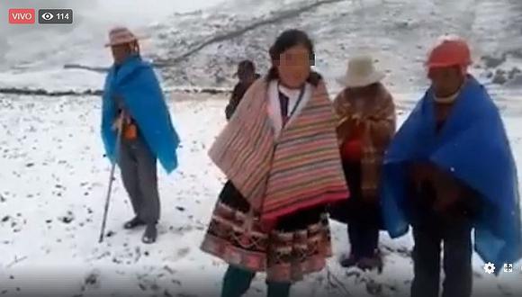 Otra niña clama ayuda a Martín Vizcarra ante ola de frío en su poblado (VIDEO)