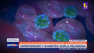 Minsa: El 43% de fallecidos por Coronavirus en el país sufría de diabetes