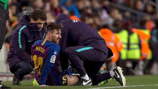​Barcelona: Messi se perdería clásico del miércoles contra Real Madrid