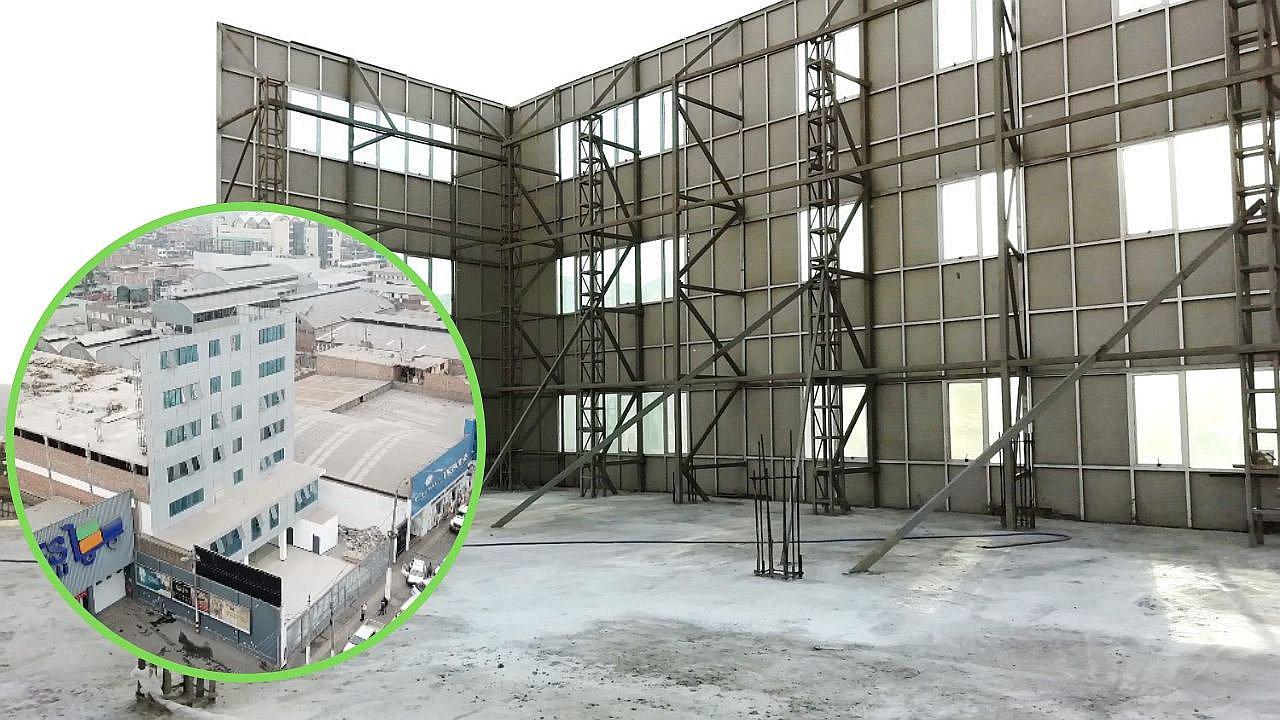 Universidad Telesup: Escándalo por fachada "cascarón" que aparenta 7 pisos│VIDEO