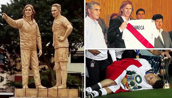 ​¿Cuánto dinero gastó San Miguel en las estatuas de Paolo Guerrero y Ricardo Gareca?