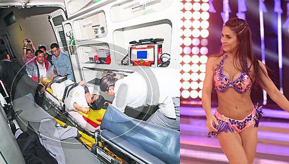 Vania Bludau sufre accidente y la dejaría fuera de la final de 'Reyes del show'