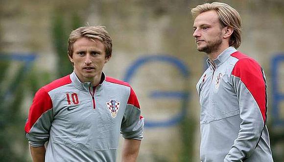 Luka Modric es primer capitán de Croacia y Rakitic será su 'segundo'