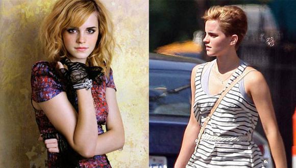 Emma Watson lució nuevo look en Nueva York