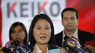Keiko Fujimori: “Voy a seguir con mis responsabilidades sin distraerme de pedidos absurdos”