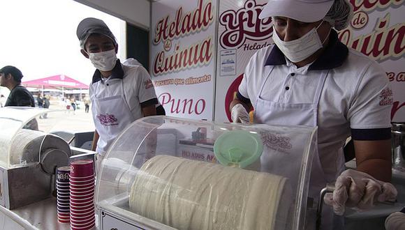 Mistura 2016: Los helados de quinua arrasan en feria gastronómica 