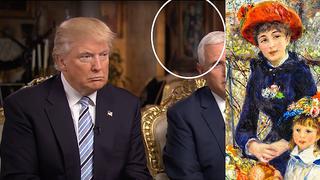​Trump presume de tener famoso cuadro de Renoir y es ¡falsificado!