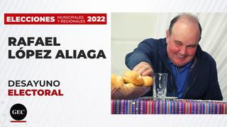 Elecciones regionales y municipales 2022: desayuno electoral de Rafael López Aliaga en el Rímac