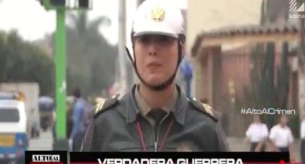 Policía Mujer Se Enfrentó A Delincuente Armado Video Policial Ojo