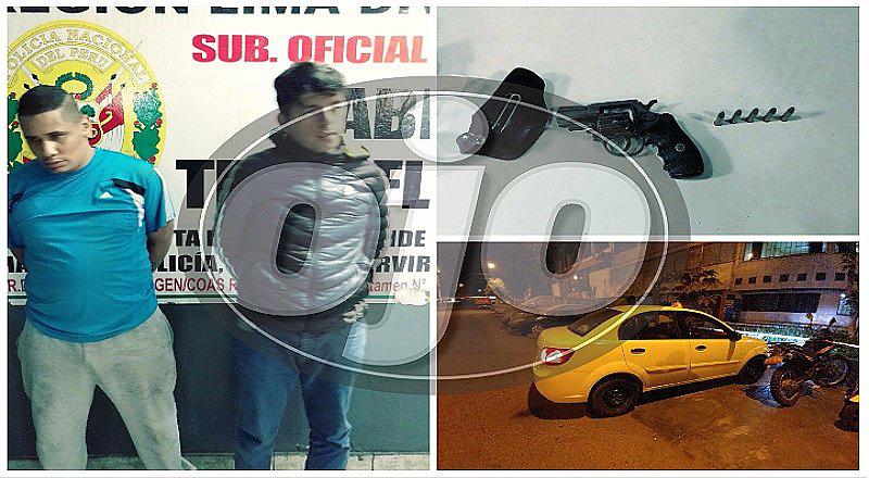 Los Olivos: caen dos falsos colectiveros que "pepeaban" a pasajeros (FOTOS)