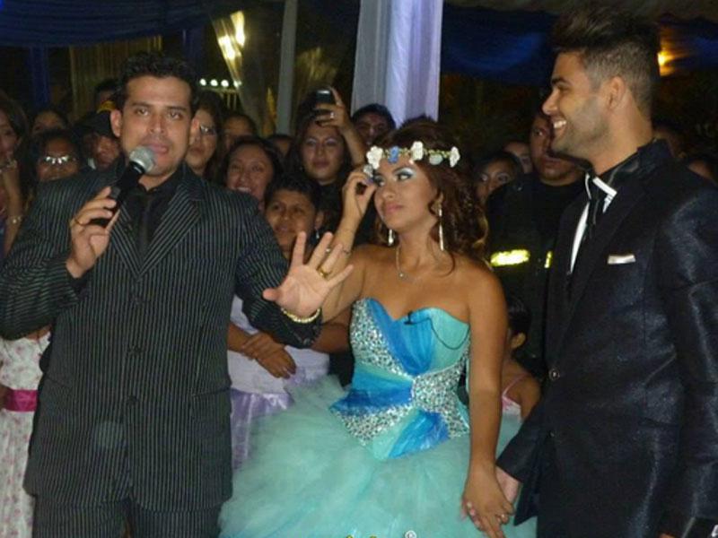 Thamara Gómez celebra sus 15 años con Erick Sabater y Christian Domínguez [FOTOS]
