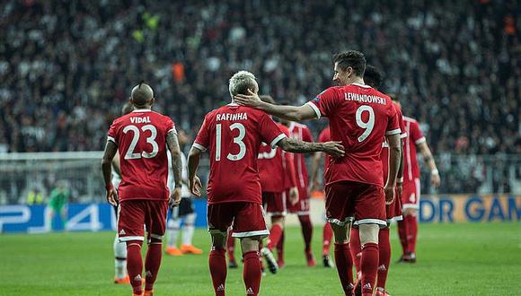 ​Bayern se pasea con el Besiktas y pasa a cuartos de la Champions