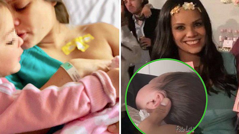 Andrea San Martín muestra el rostro de su bebé después de un mes de dar a luz (VIDEO)