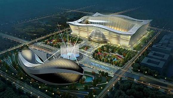 Global Center, el edificio más grande del mundo, está en la China profunda