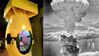 Museo de Nagasaki expone réplica de la bomba atómica en color original