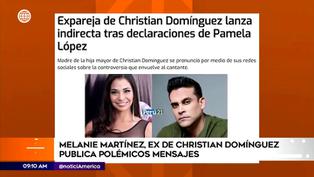 Melanie Martínez le habría dedicado fuerte mensaje a Christian Domínguez: “Siempre seré villana de algún cuento, si les contara” (VIDEO)