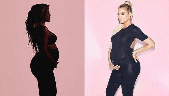  Khloé Kardashian lanza una colección de jeans maternales