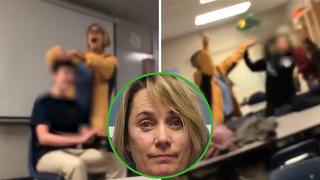 Profesora causa indignación al cortar cabello de sus alumnos a la fuerza (VIDEO)