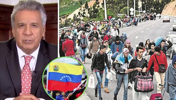 ​Ecuador firma decreto para exigir visa a venezolanos que quieren entrar a su país