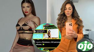 Flavia Laos niega haberle dado ‘me gusta’ a foto de Luciana: “Parece que fue trucado, alguien lo editó” 