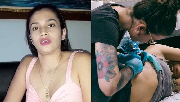 Joven embarazada se fue a hacer un tatuaje y bebé sufre terrible consecuencia (VIDEO)