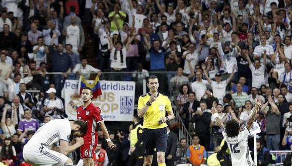 Liga de Campeones: Real Madrid vence y es semifinalista con ayuda del árbitro
