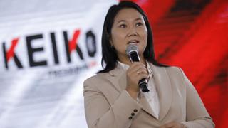 Keiko Fujimori insiste en “fraude en mesa” y anuncia que participará en marcha convocada para hoy